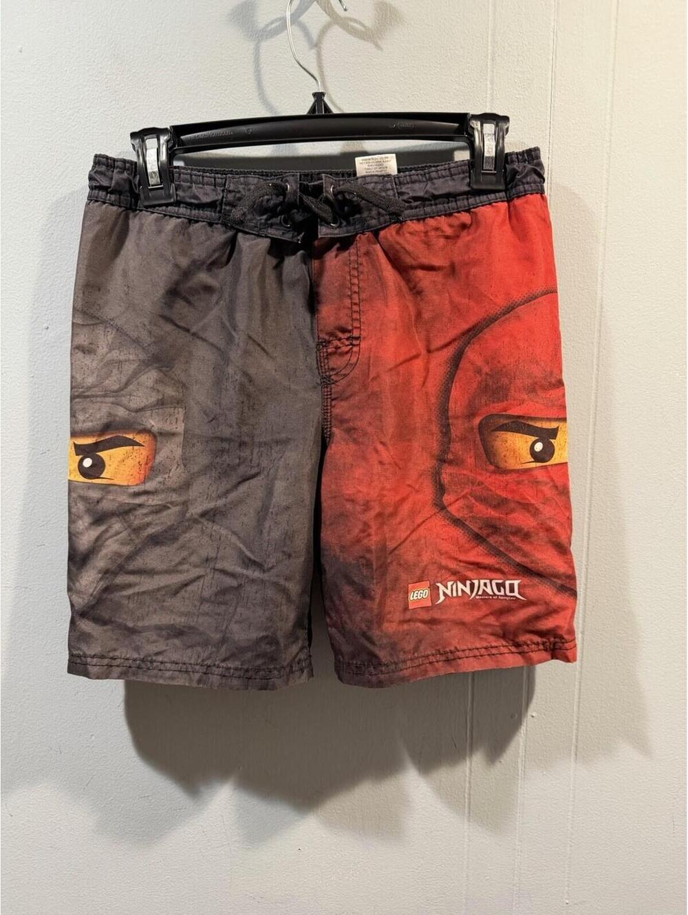 Kids Boys Lego Swimming Trunk Size 6/7 Small Multicolor
